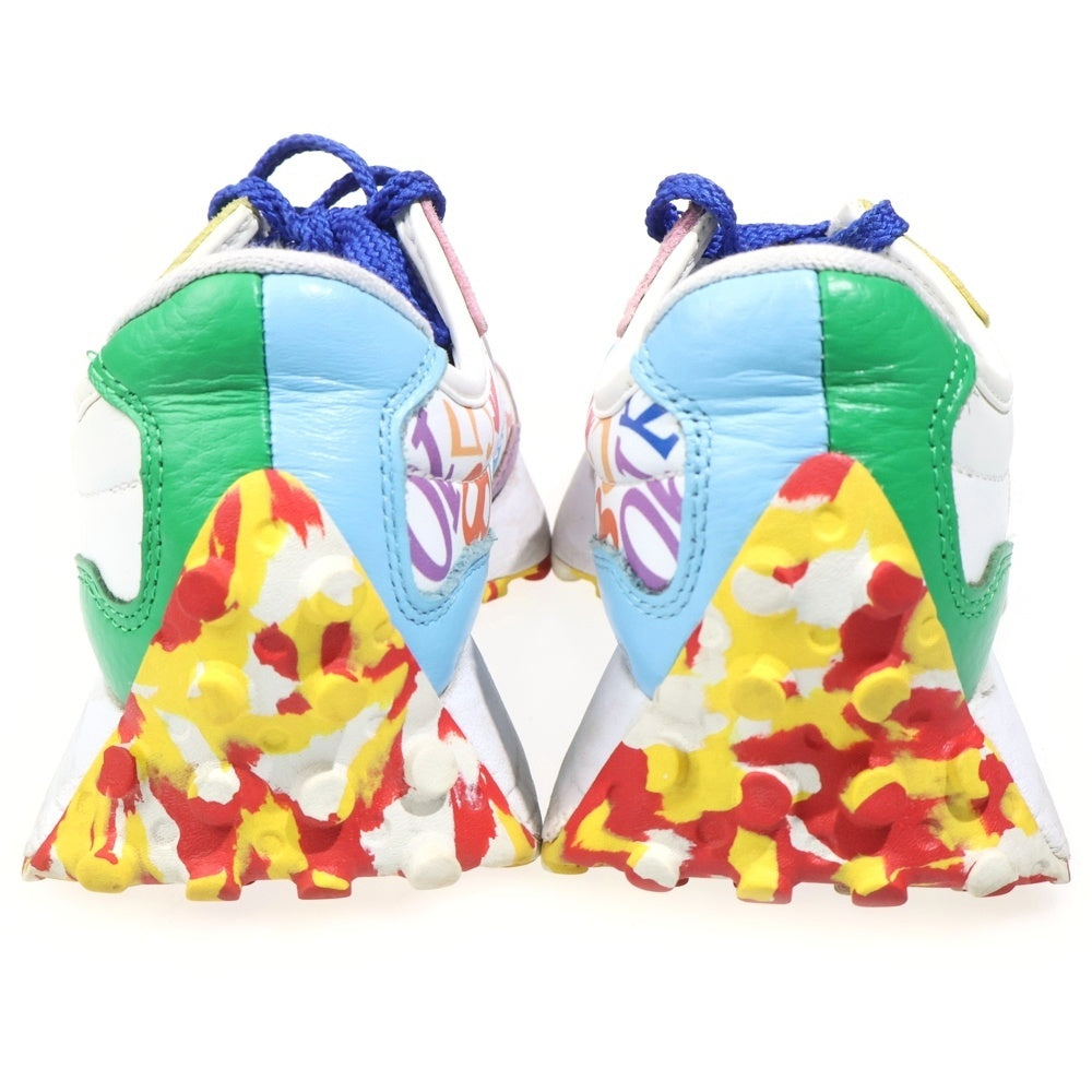 New Balance(ニューバランス) ×Frank Muller フランクミュラー レザー レースアップ ローカットスニーカー マルチカラー MS327FMB