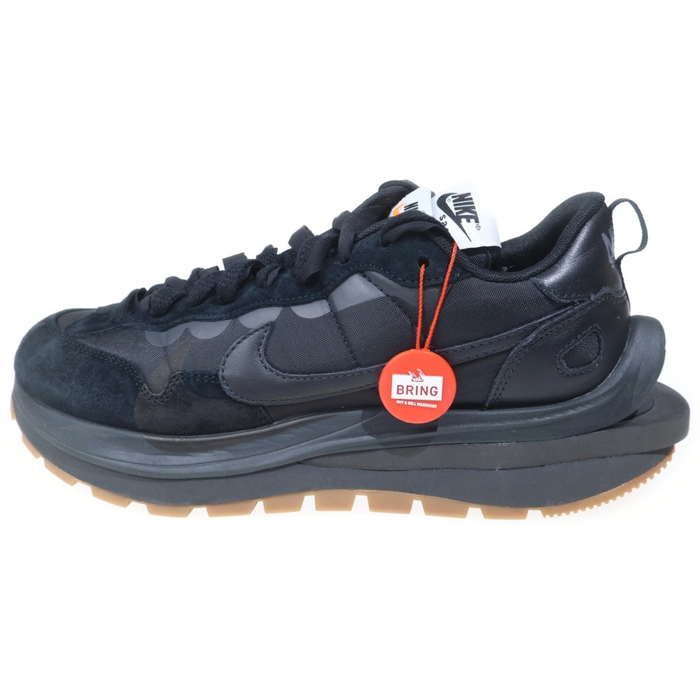 NIKE(ナイキ) ×sacai VAPOR WAFFLE BLACK GUM サカイ ヴェイパーワッフル ブラックガム ローカットスニーカー US9/27cm ブラック DD1875-001