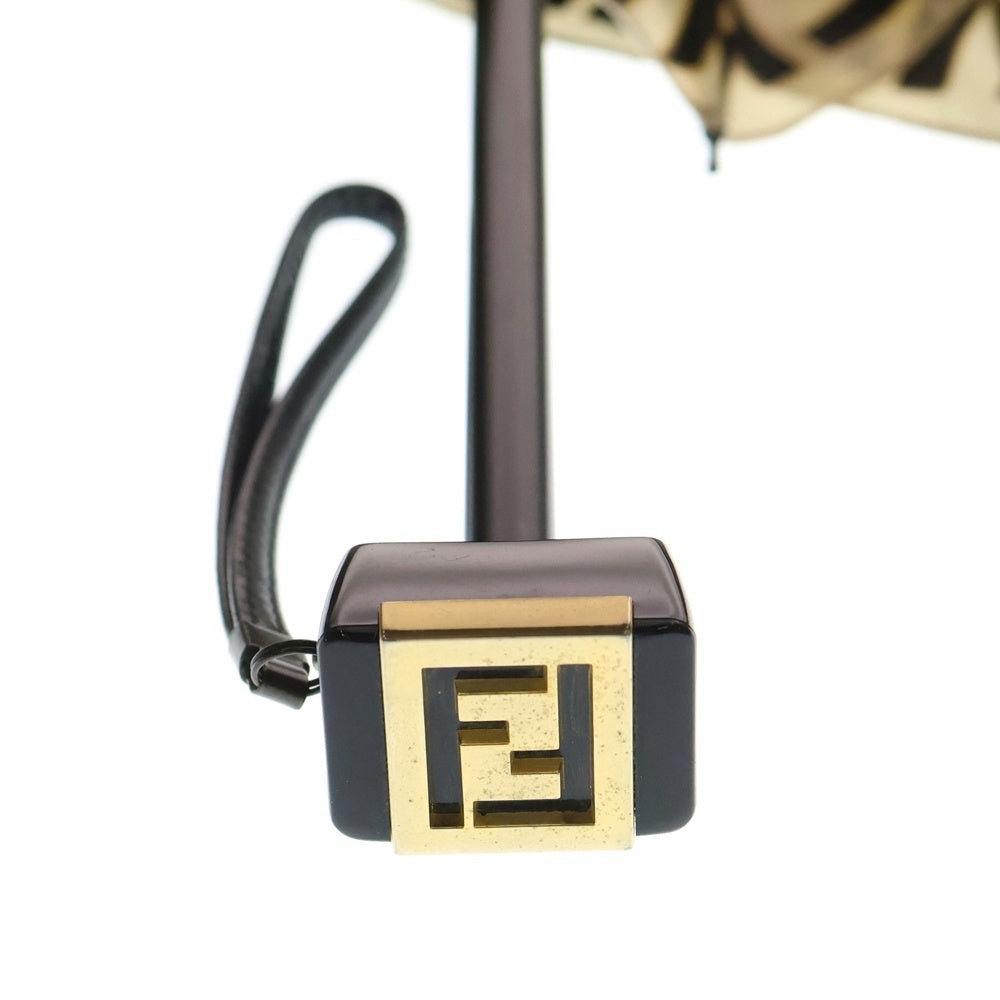 FENDI(フェンディ) FFロゴ アンブレラ 折りたたみ傘 ブラウン レディース