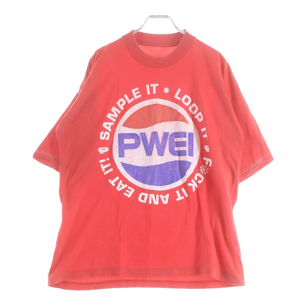 VINTAGE(ヴィンテージ) Pop Will Eat Itself ポップウィルイートイットセルフ 半袖Tシャツ レッド