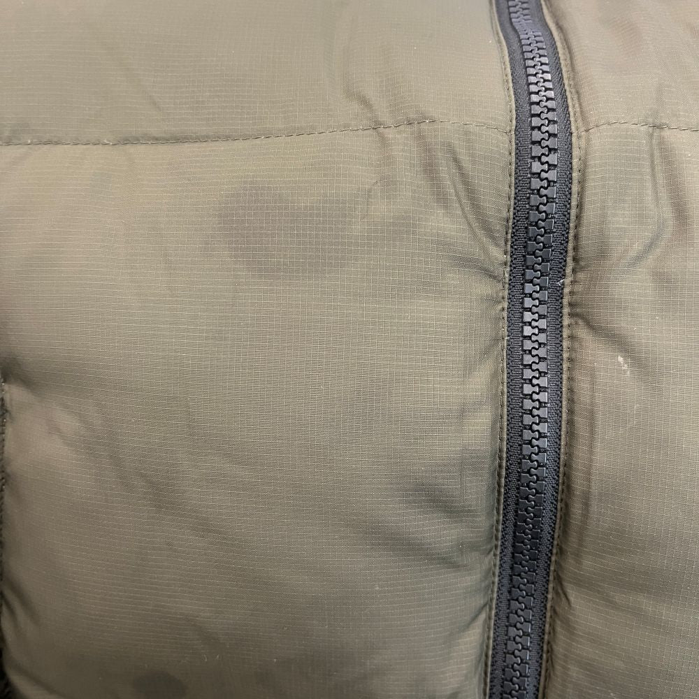 THE NORTH FACE(ザノースフェイス) Nuptse Hoodie ヌプシ フーディ ダウンジャケット カーキ/ブラック ND92041R