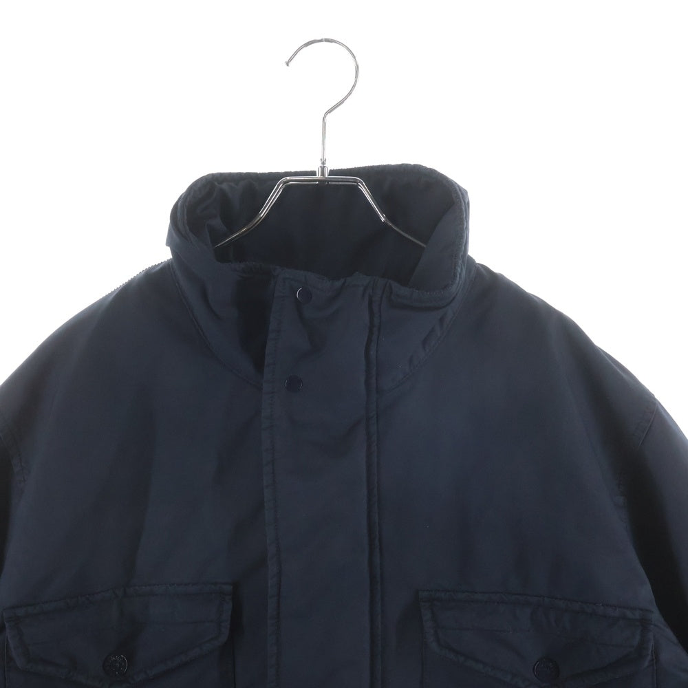 STONE ISLAND(ストーンアイランド) MOLESKIN LINED COMPASS FIELD JACKET モールスキン コンパスフィールドジャケット ブラック K2S1541000107