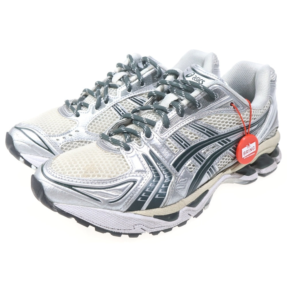 ASICS(アシックス) ×KITH Vintage Tech GEL-KAYANO14 キス ヴィンテージテック ゲルカヤノ14 ローカットスニーカー グレー US7.5/25.5cm 1203A566-100