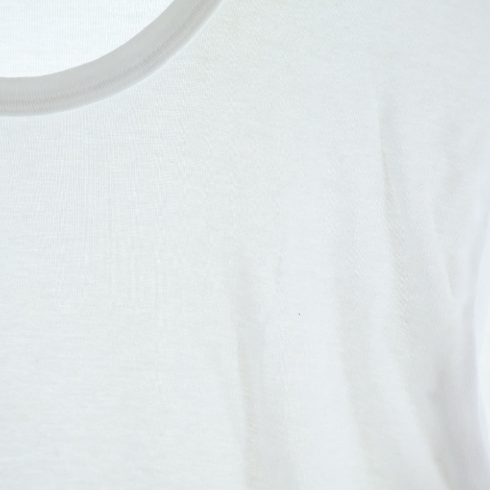 CHROME HEARTS(クロムハーツ) グンゼ コットン 長袖 無地 Tシャツ カットソー ホワイト