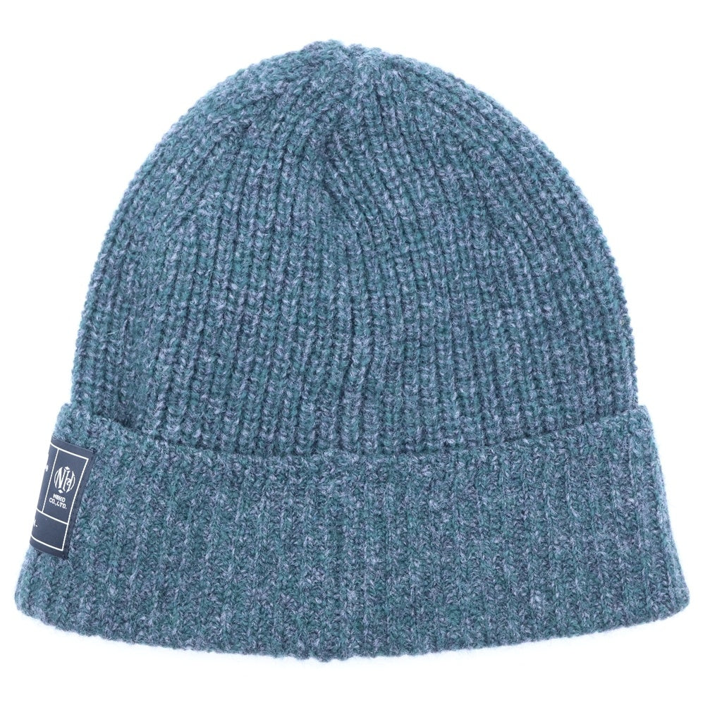 NEIGHBORHOOD(ネイバーフッド) JP BEANIE JP ウール ビーニー ニット帽 帽子 グレー/グリーン 252FUNH-HT01