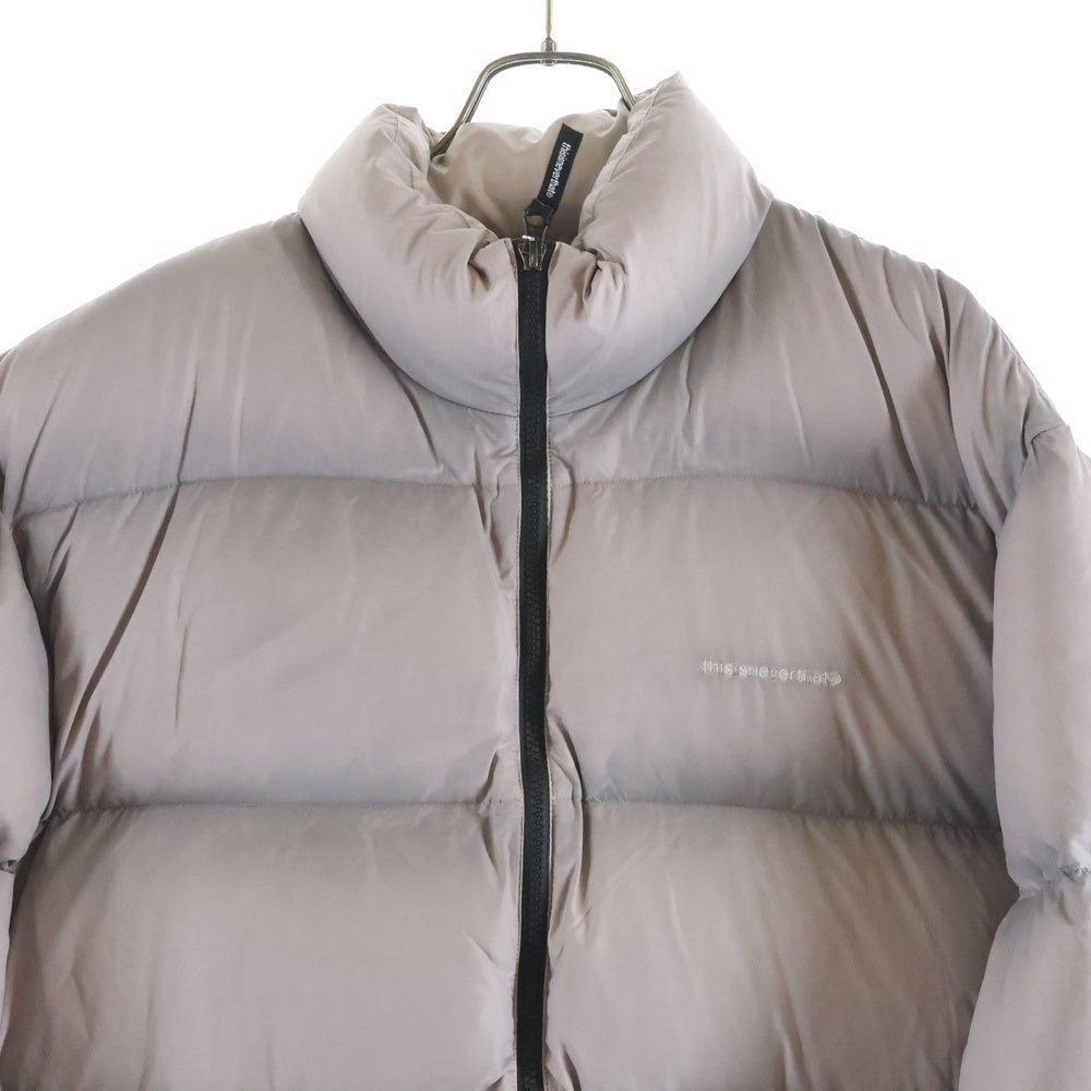 THISISNEVERTHAT(ディスイズネバーザット) PERTEX Overdyed T Down Jacket パーテックス オーバーダイ T ダウン ジャケット グレー TN253OOWHS03