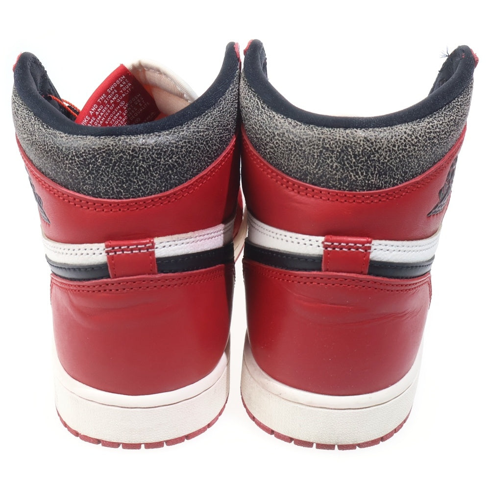 NIKE(ナイキ) AIR JORDAN 1 HIGH OG CHICAGO LOST & FOUND DZ5485-612 エアジョーダン1 ハイカットスニーカー US9.5/27.5cm