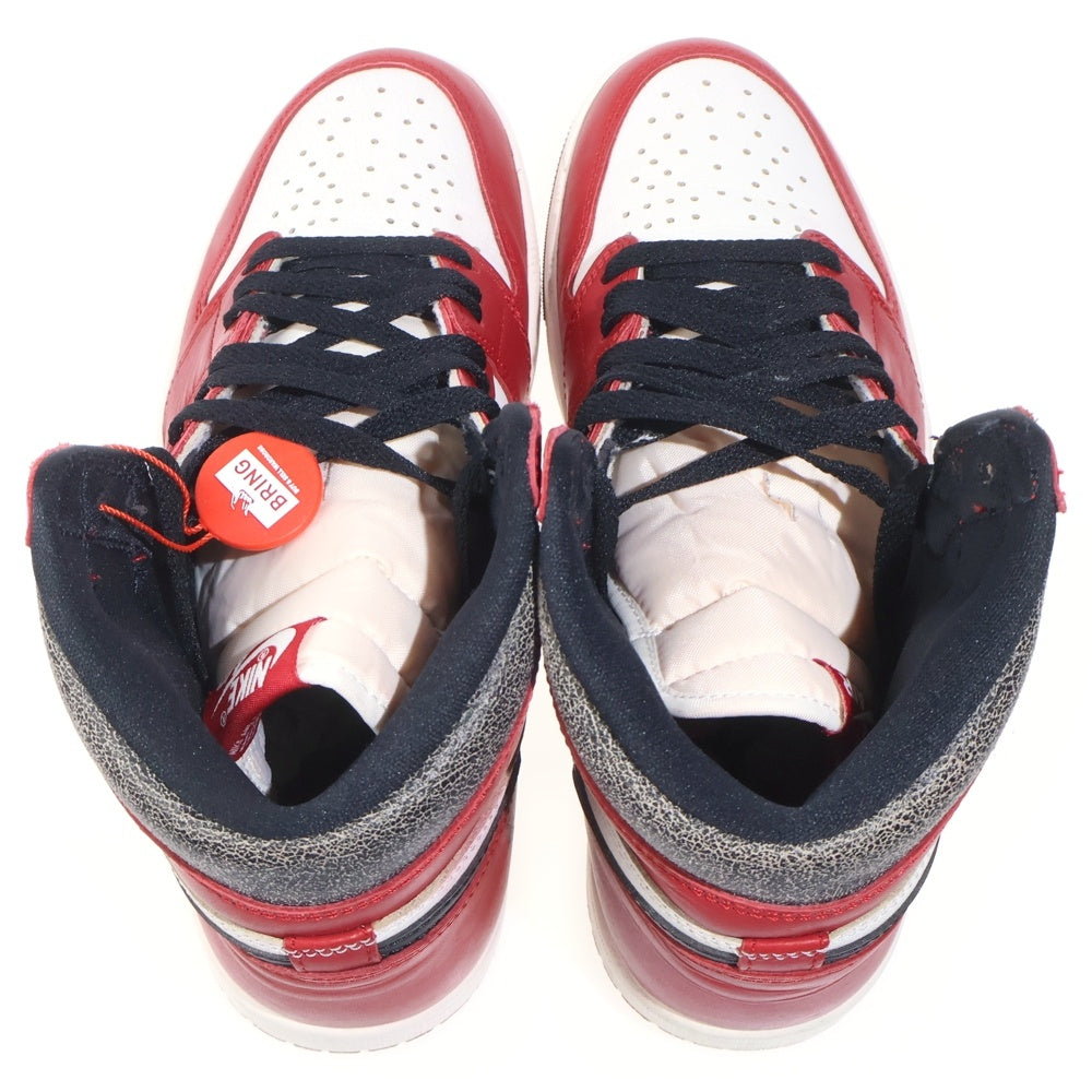 NIKE(ナイキ) AIR JORDAN 1 HIGH OG CHICAGO LOST & FOUND DZ5485-612 エアジョーダン1 ハイカットスニーカー US9.5/27.5cm