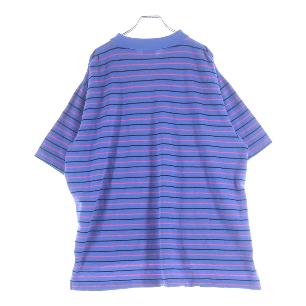 BALENCIAGA(バレンシアガ) 25SS Laurel Classic Polo ローレル クラシック ポロシャツ 半袖シャツ ブルー 828531 TSVF7