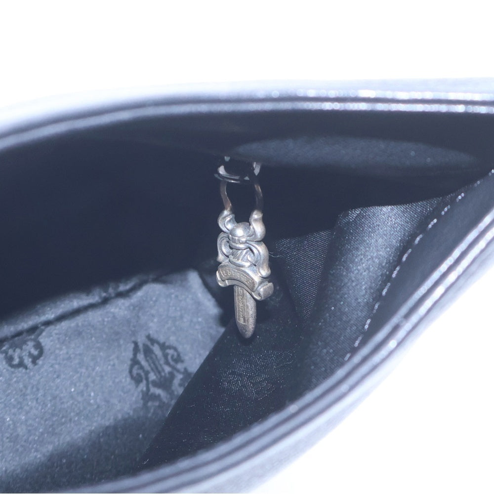 CHROME HEARTS(クロムハーツ) VIV DAGGER ダガー レザーショルダーバッグ ブラック レディース