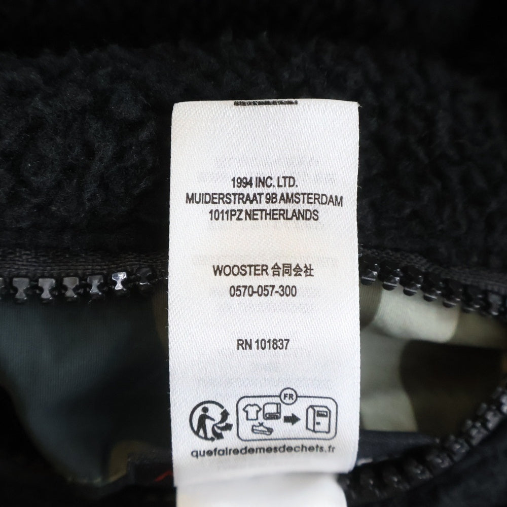 SUPREME(シュプリーム) 25AW Polartec Shearling Reversible Pullover ポーラテック シアリング カモフラージュ 迷彩 ハーフジップリバーシブルフリースジャケット ナイロンジャケット