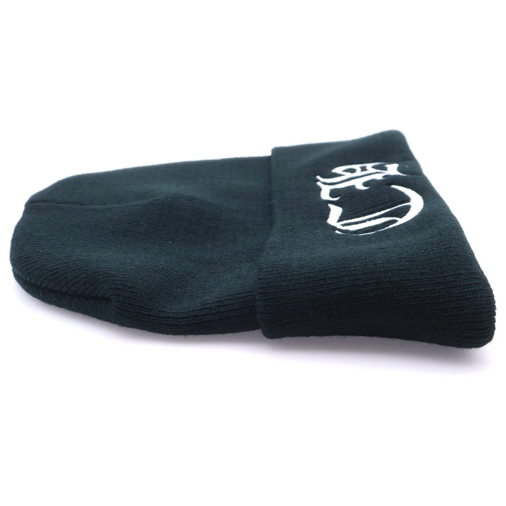 CHROME HEARTS(クロムハーツ) WOOL WATCH CAP CHロゴ刺繍 ビーニー ニット帽 帽子 ブラック