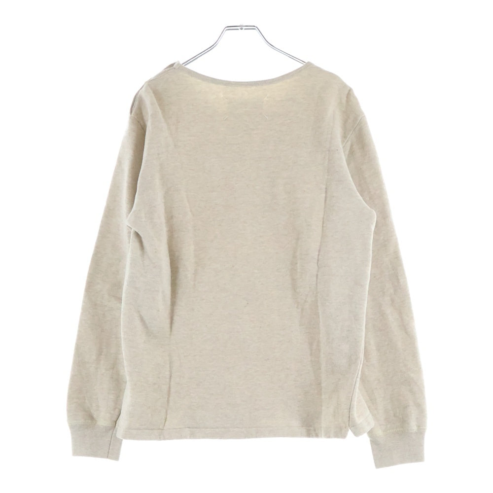 Maison Margiela(メゾンマルジェラ) 00SS 本人期 Sweatshirt クルーネックスウェットトレーナー グレー