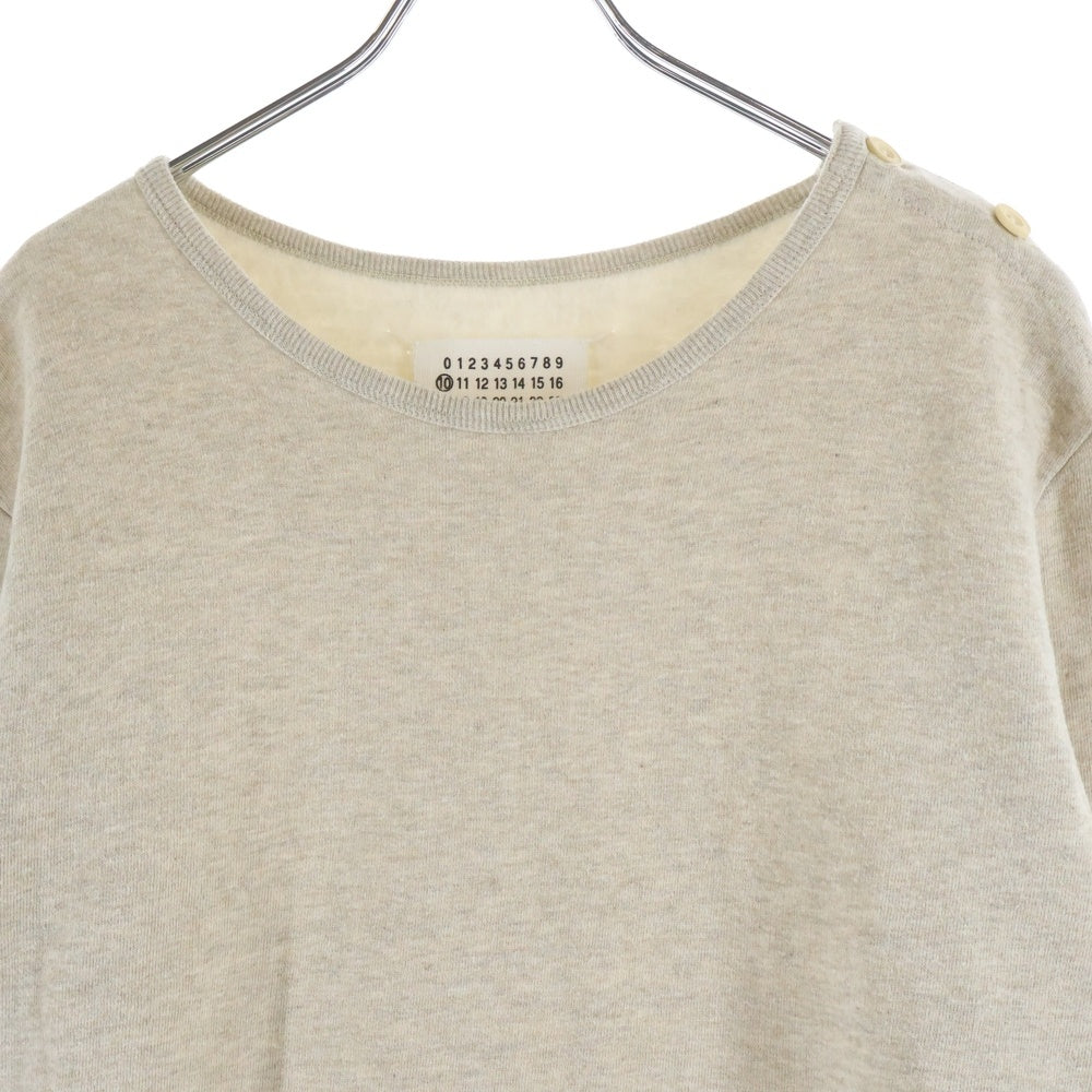 Maison Margiela(メゾンマルジェラ) 00SS 本人期 Sweatshirt クルーネックスウェットトレーナー グレー