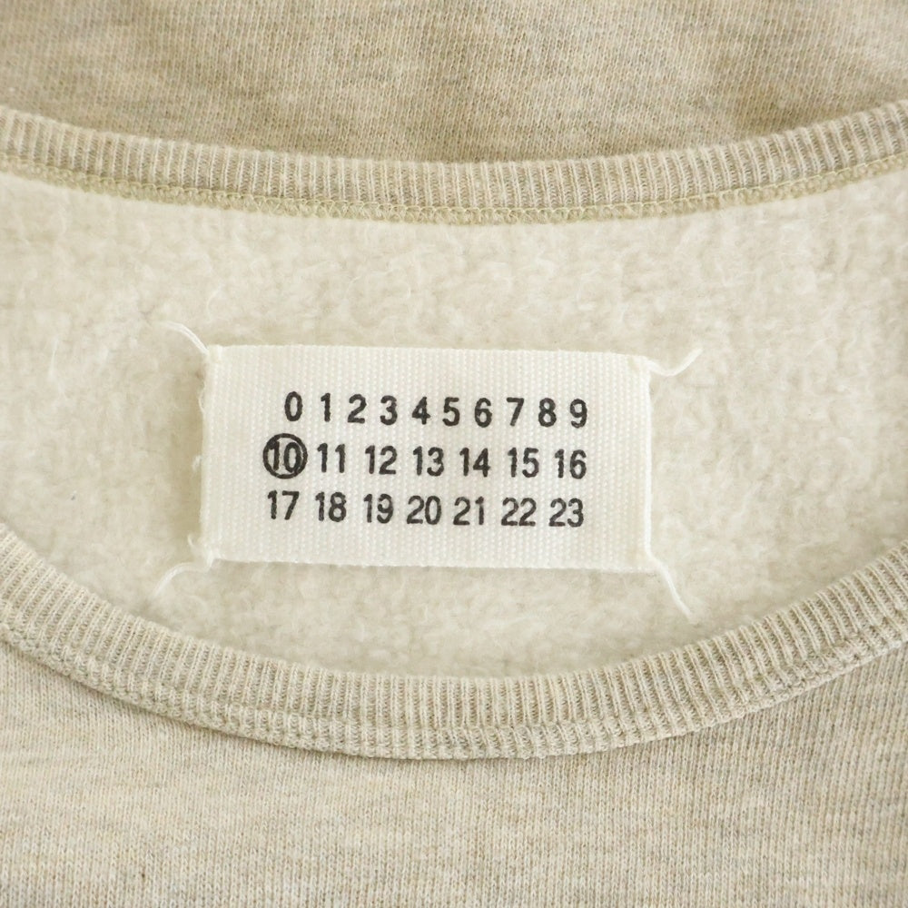 Maison Margiela(メゾンマルジェラ) 00SS 本人期 Sweatshirt クルーネックスウェットトレーナー グレー