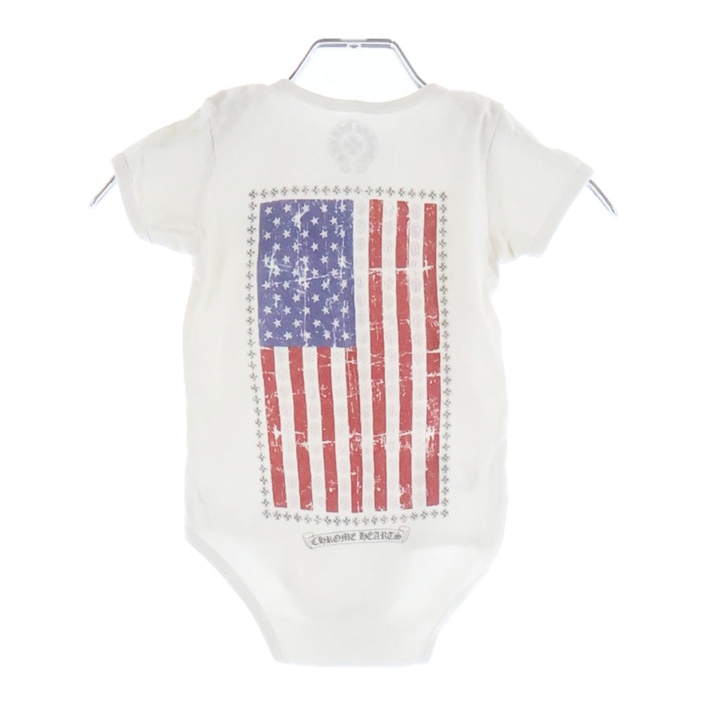 CHROME HEARTS(クロムハーツ) ROMPERS アメリカンフラッグ スクロール 