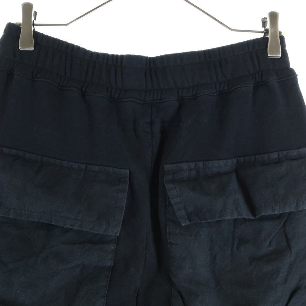 A.F ARTEFACT(エーエフアーティファクト) Big Pocket Shorts ビッグポケットショーツ 七分丈 ブラック