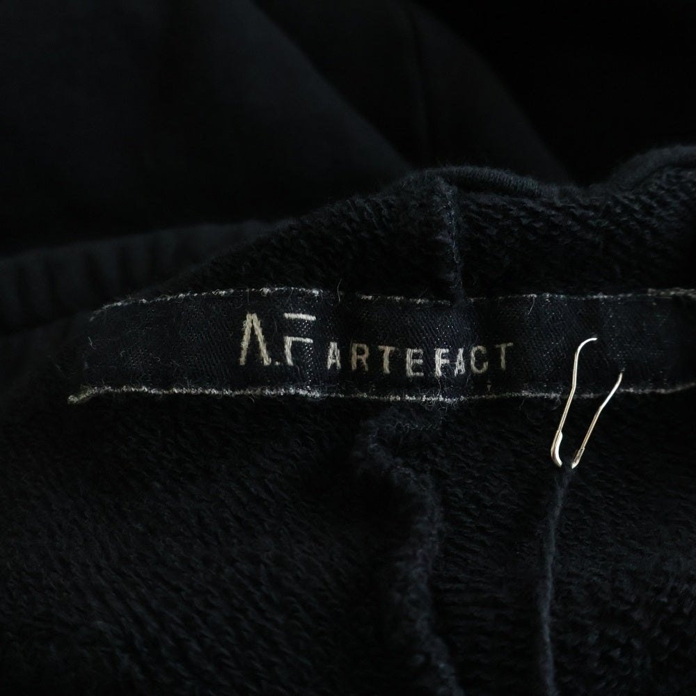 A.F ARTEFACT(エーエフアーティファクト) Big Pocket Shorts ビッグポケットショーツ 七分丈 ブラック