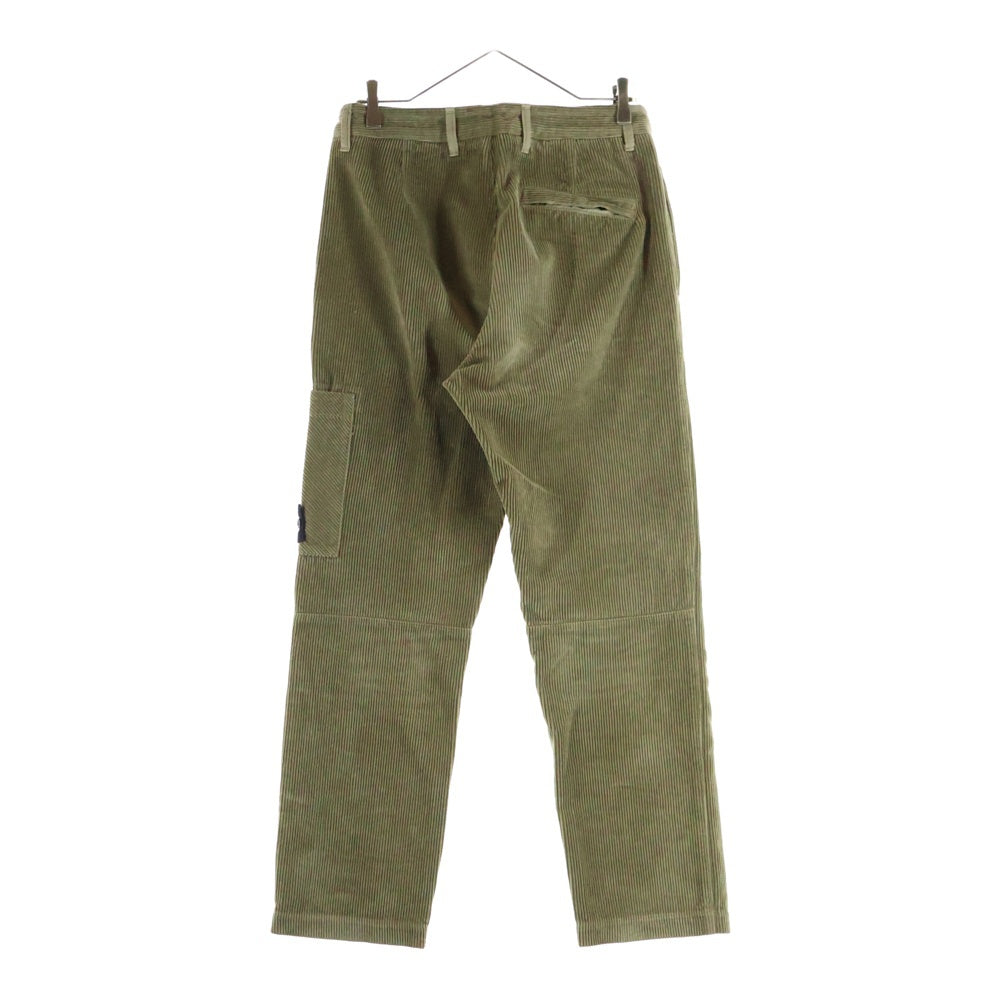 STONE ISLAND(ストーンアイランド) Corduroy Cargo Pants コーデュロイ カーゴパンツ カーキ 811532604