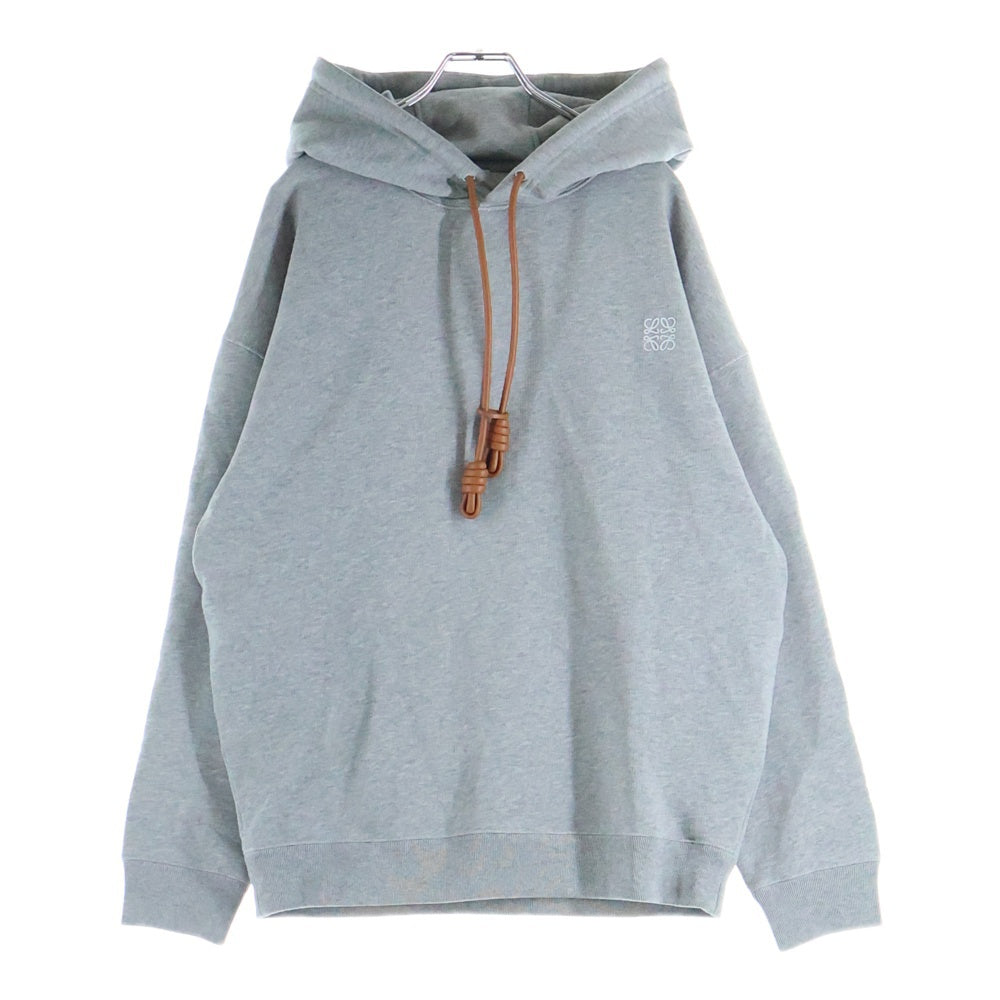 LOEWE(ロエベ) 25SS Relaxed fit hoodie リラックスフィット コットン フーディー グレー H526Y25X53