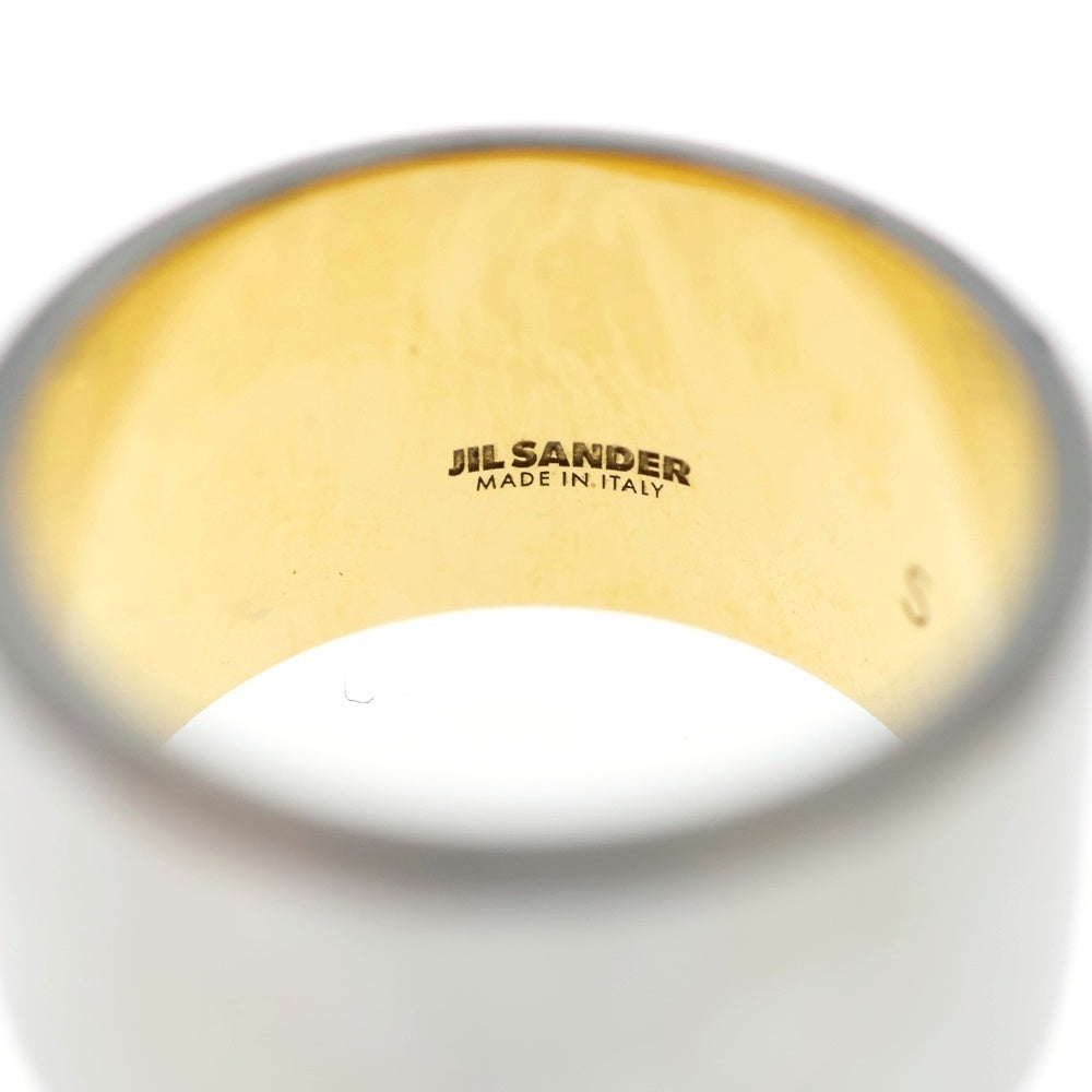 JIL SANDER(ジルサンダー) Two Tone Ring ツートーンリング 指輪 ゴールド/シルバー