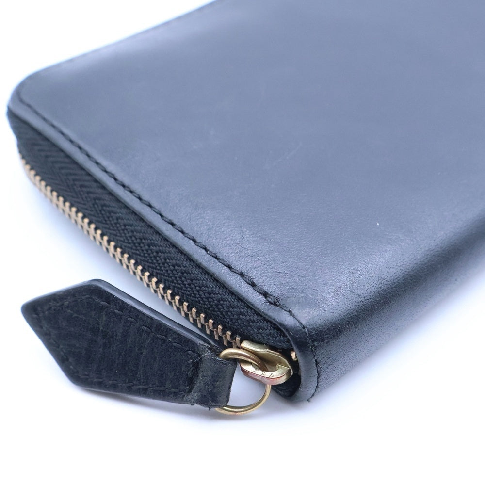 Vivienne Westwood(ヴィヴィアンウエストウッド) Orb Wallet オーブ ラウンドファスナー ジッピーウォレット 長財布 ブラック 3118M121