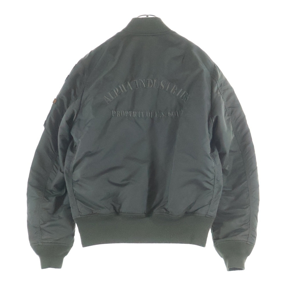 ALPHA INDUSTRIES(アルファ インダストリーズ) MA1 Flight Jacket エムエーワンフライトジャケット カーキ MIL-J-82790J