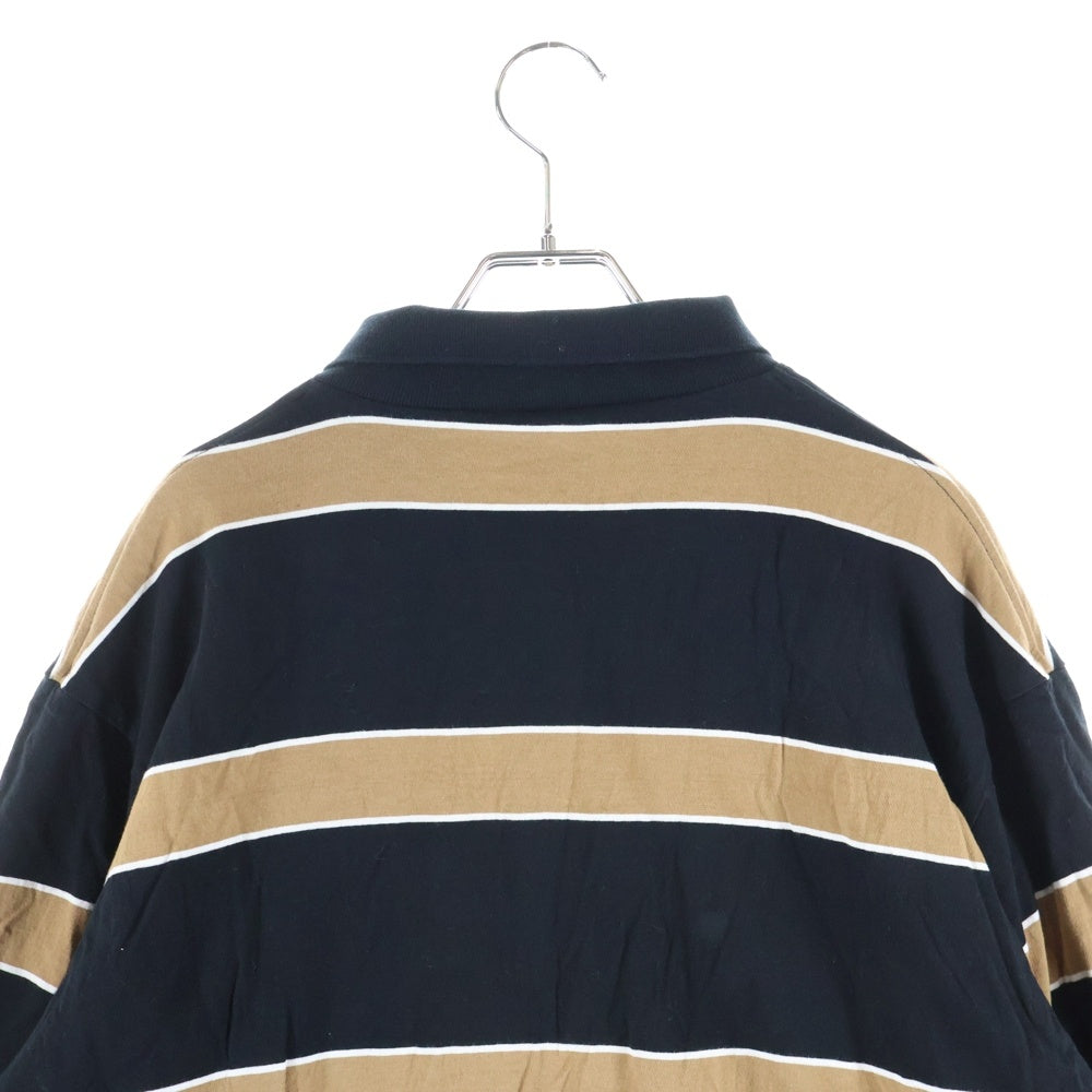 SUPREME(シュプリーム) 24AW Dickies Thermal Polo ディッキーズ サーマルレイヤード 長袖ポロシャツ ブラック