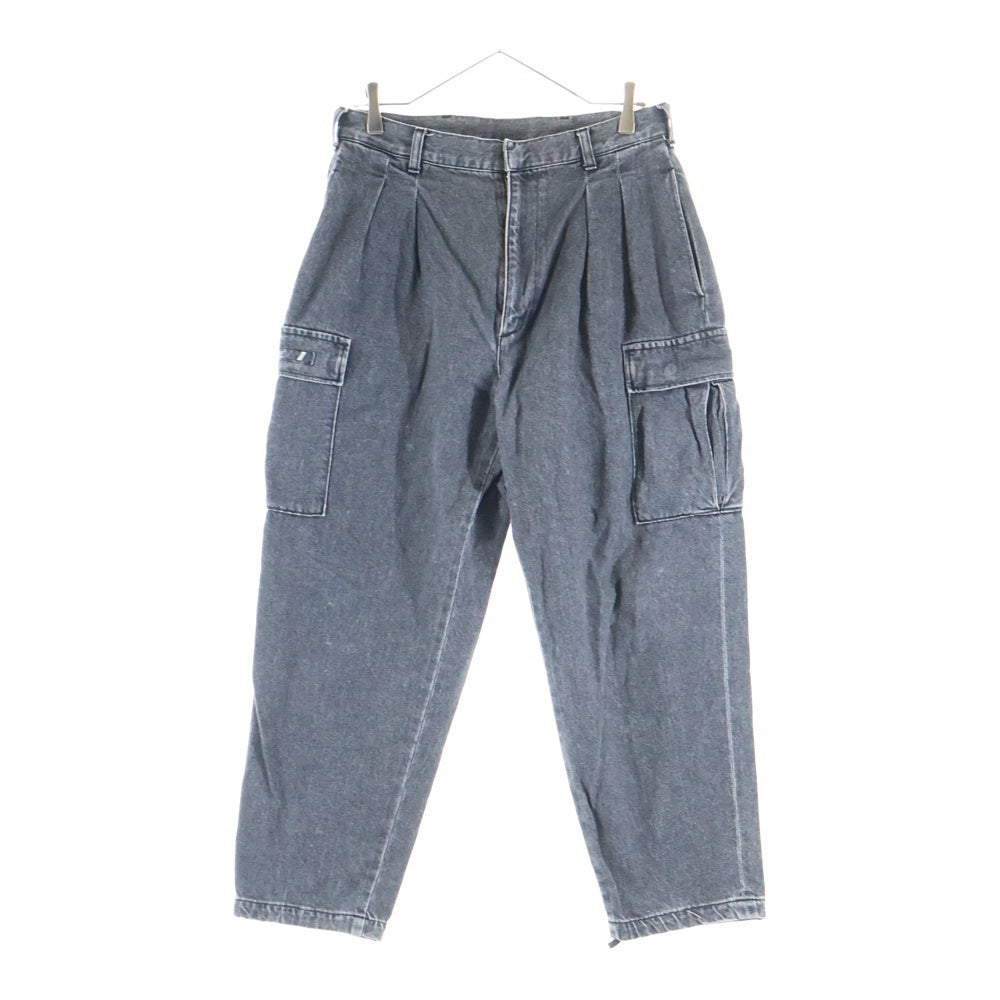 WTAPS(ダブルタップス) 24SS TROUSERS DENIM トラウザーズデニムカーゴパンツ グレー 241WVDT-PTM04