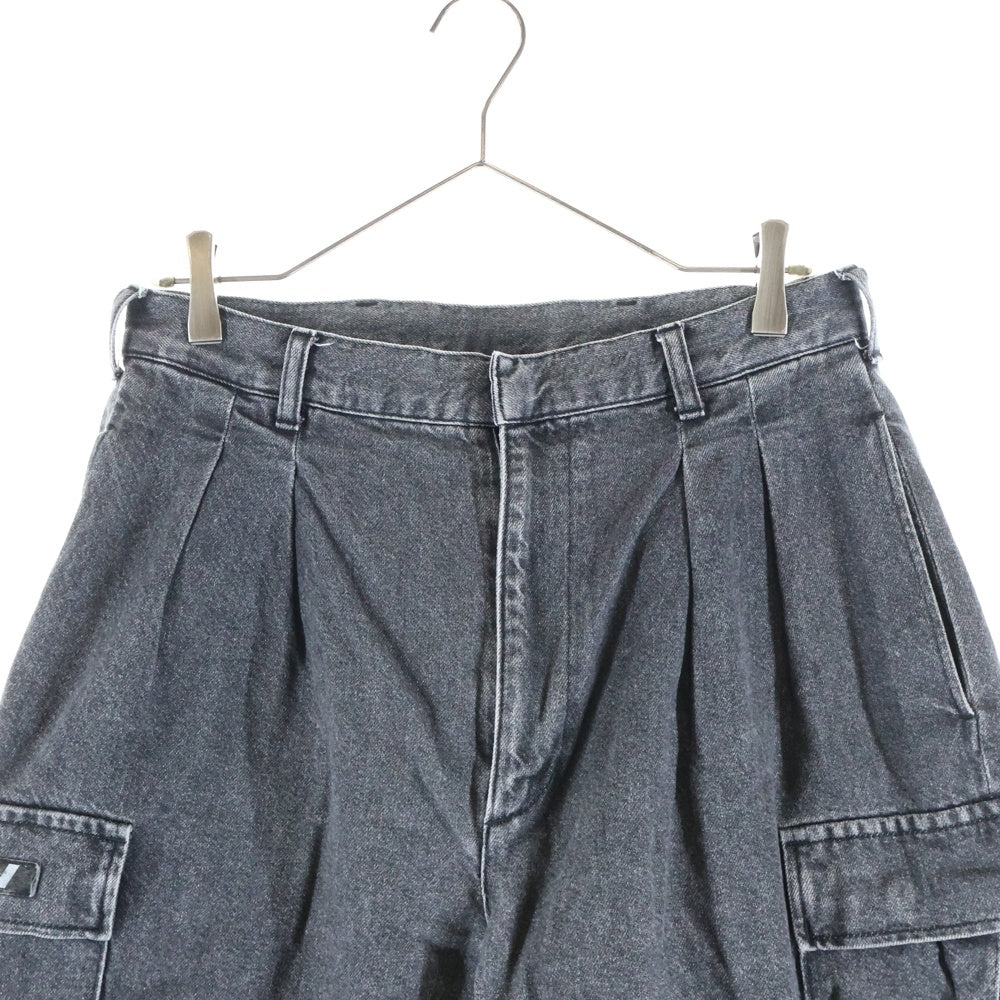 WTAPS(ダブルタップス) 24SS TROUSERS DENIM トラウザーズデニムカーゴパンツ グレー 241WVDT-PTM04