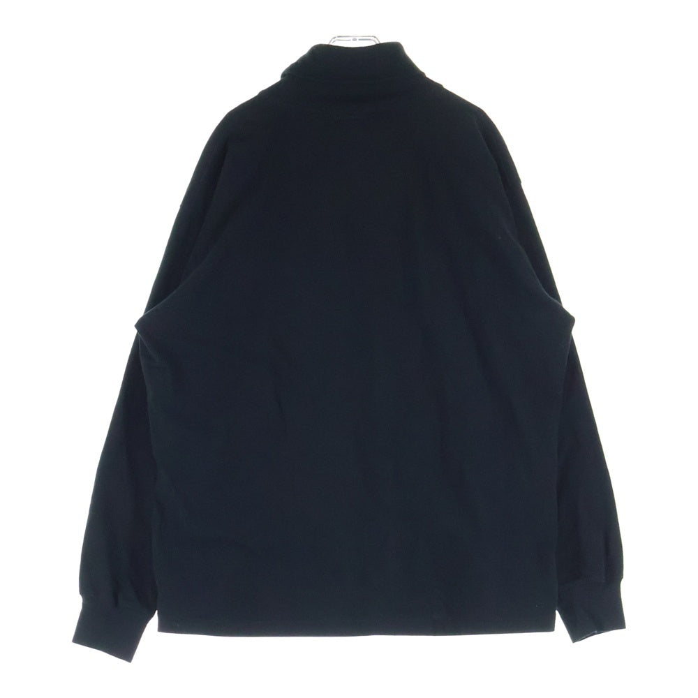 STAMPD(スタンプド) Neck Print Turtleneck Sweat ネックプリントタートルネックスウェット ブラック