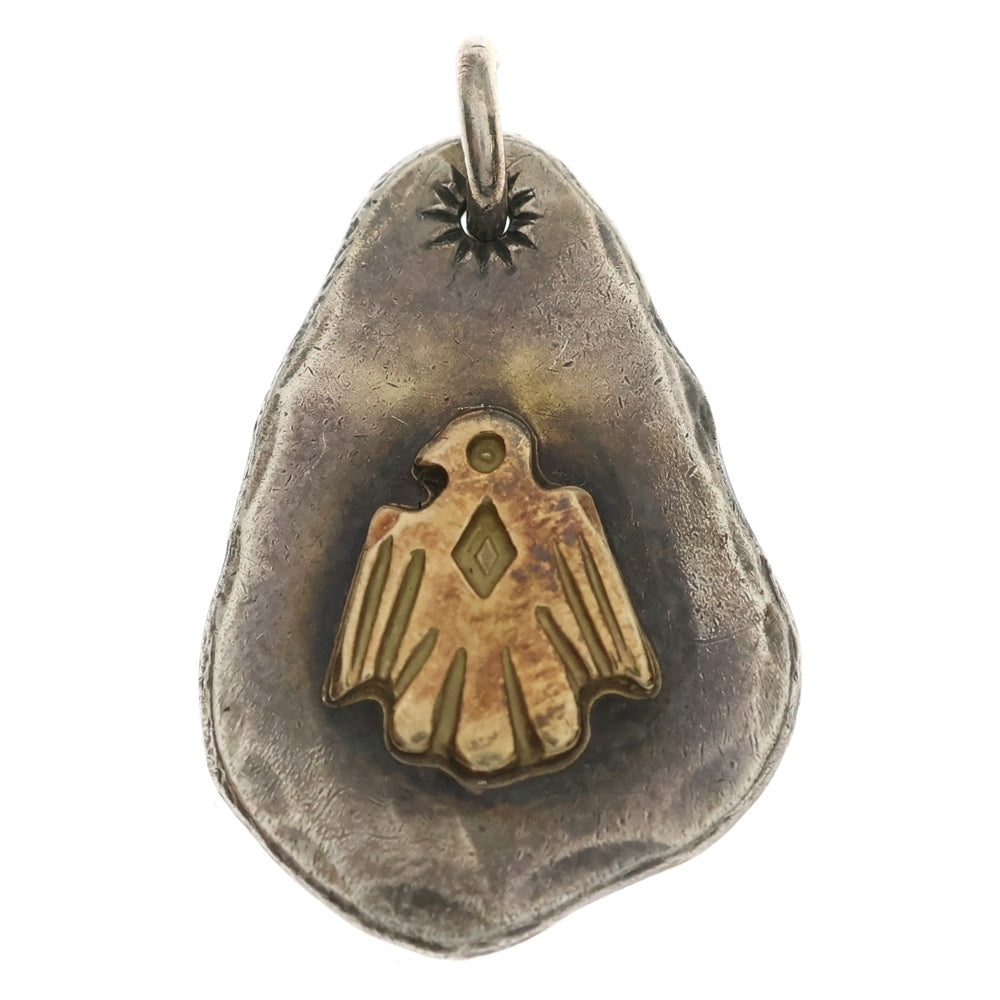 goro's(ゴローズ) イーグルヒヨコ印台メタル ペンダントトップ シルバー/ゴールド BGA082