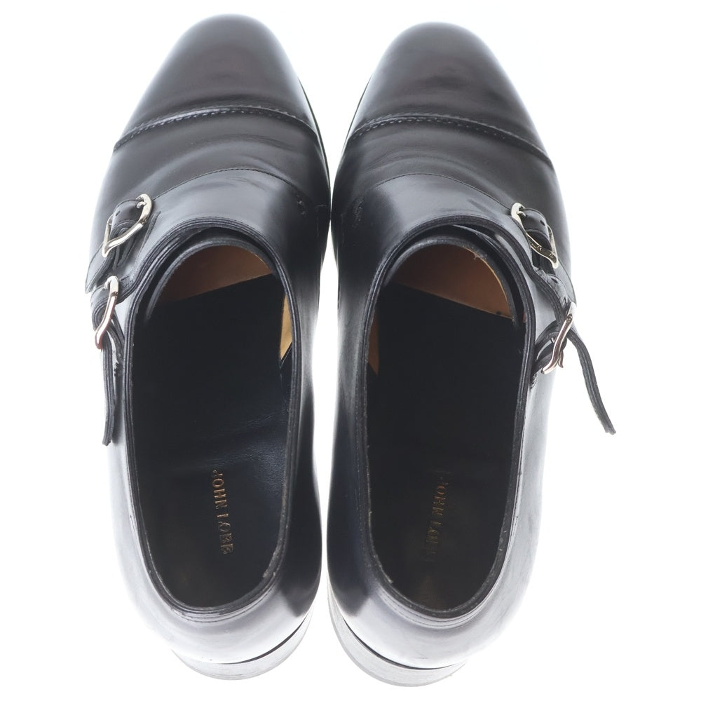 JOHN LOBB(ジョンロブ) 21イヤーモデル WILLIAM75 Double Buckle ウィリアム75 ダブルモンクストラップ レザー ドレスシューズ ブラック 248985
