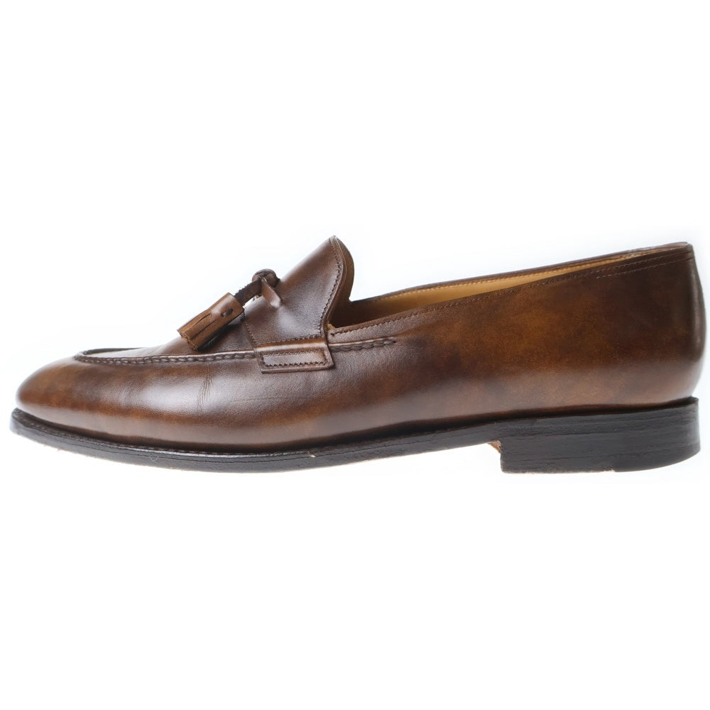 JOHN LOBB(ジョンロブ) Callington Museum Leather Tasselled Loafers カリントン ミュージアム レザー タッセル ローファー ドレスシューズ ブラウン 2468S2