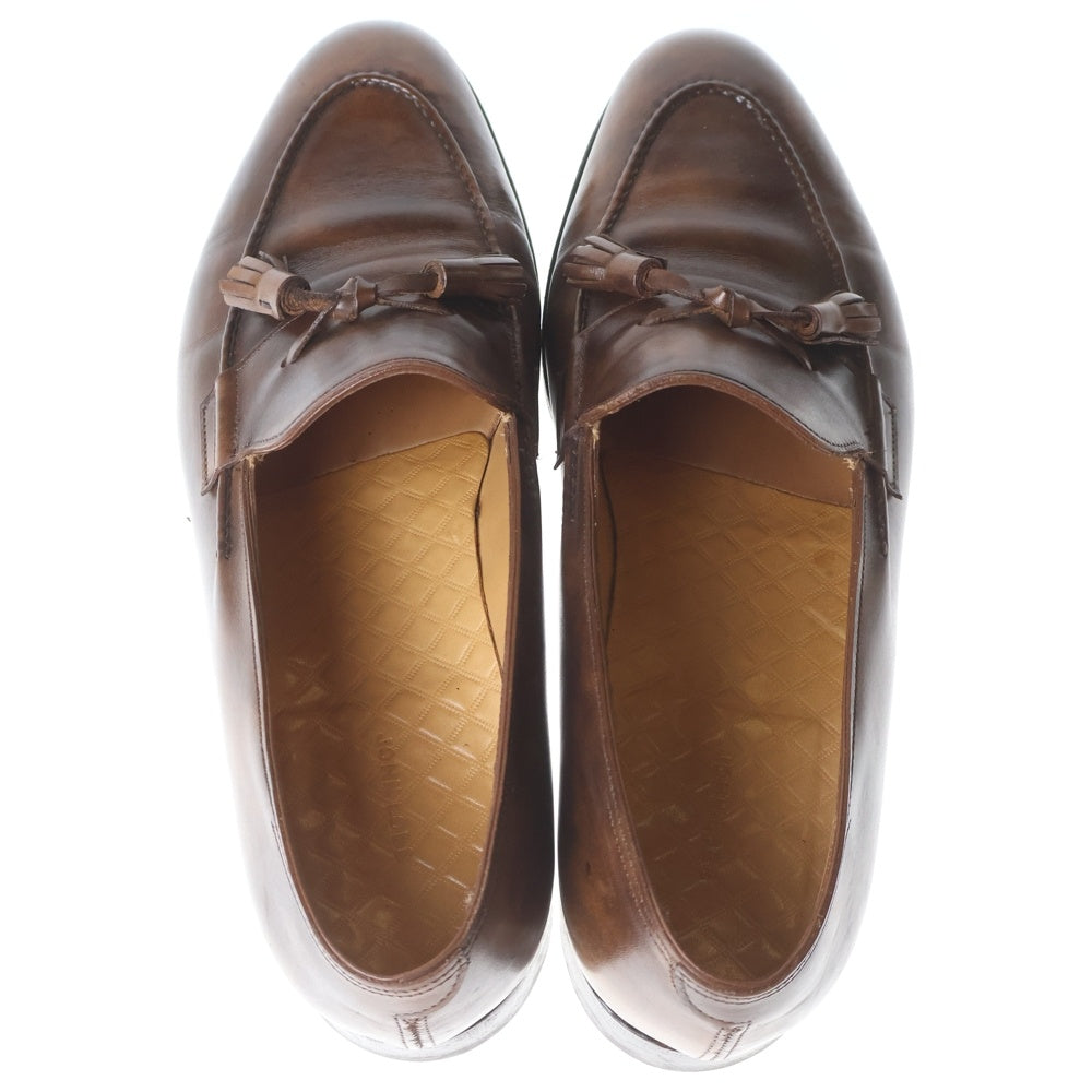 JOHN LOBB(ジョンロブ) Callington Museum Leather Tasselled Loafers カリントン ミュージアム レザー タッセル ローファー ドレスシューズ ブラウン 2468S2