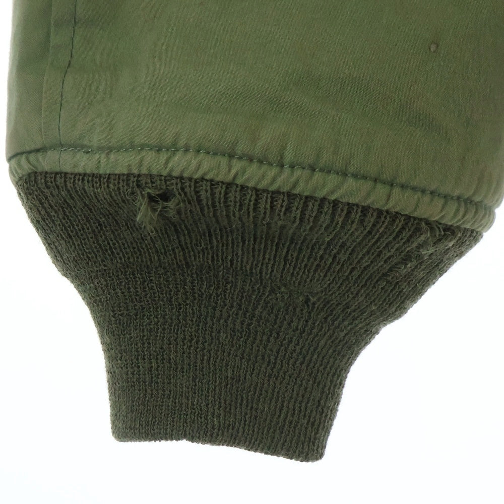 HUMAN MADE(ヒューマンメイド) Flight Jacket インナーボア シロクマバックプリント フライト ブルゾン ジャケット MA-1 グリーン