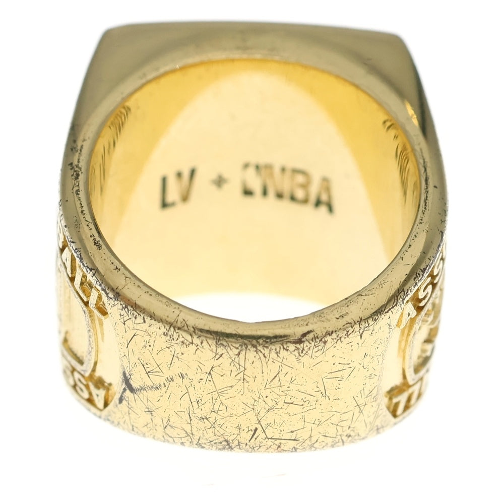 LOUIS VUITTON(ルイヴィトン) ×NBA パープルストーン リング ゴールド MP2864