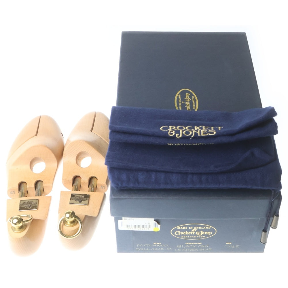 Crockett&Jones(クロケットアンドジョーンズ) AUDLEY オードリー ストレートチップ レザービジネスシューズ ブラック MITCHAM2