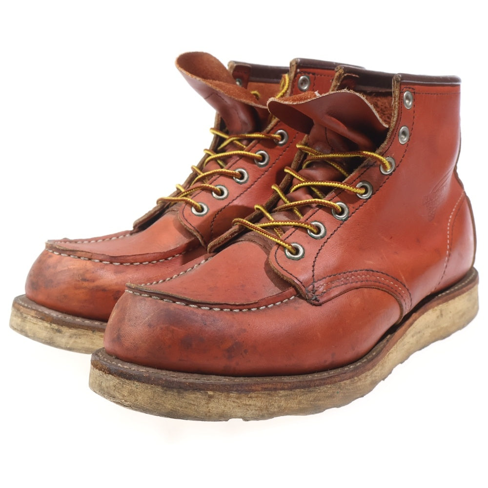 RED WING(レッド ウイング) Classic Work Boots モックトゥ クラシック ワークブーツ ブラウン 8875