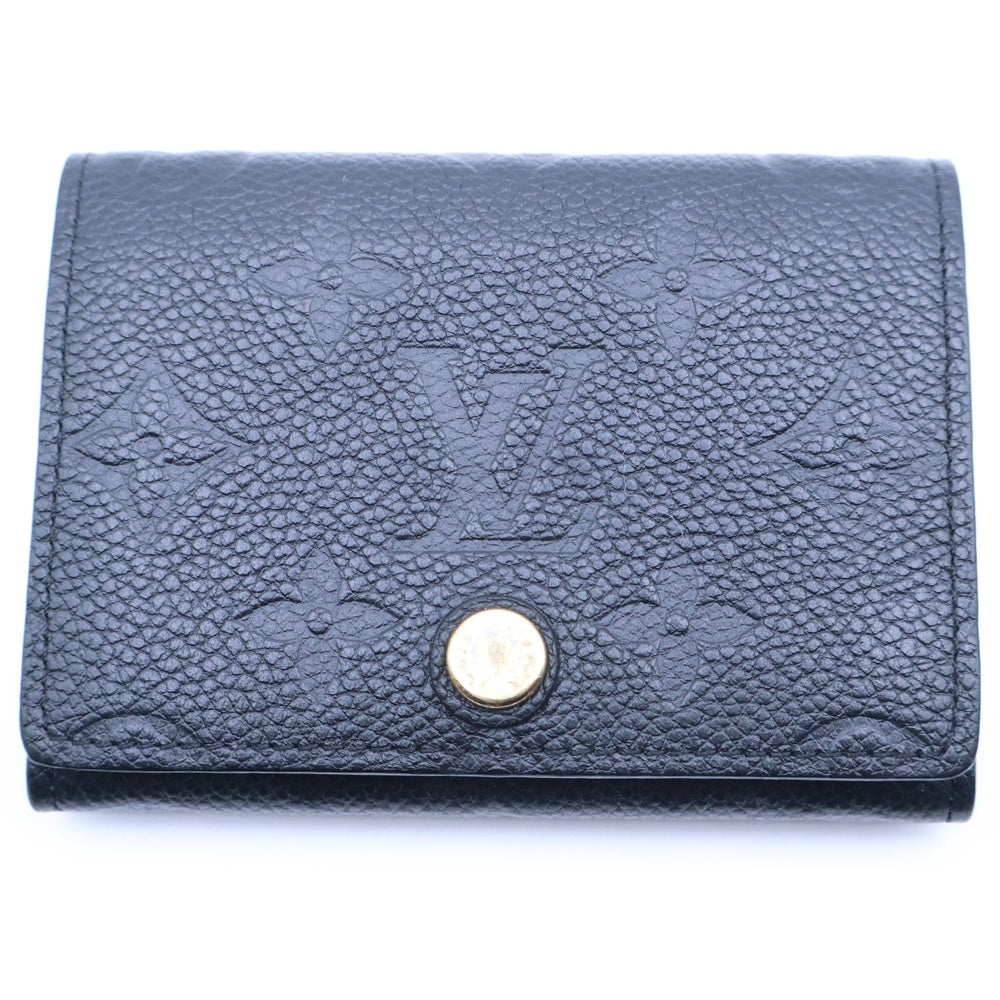 LOUIS VUITTON(ルイヴィトン) アンヴェロップ カルト ドゥ ヴィジット モノグラムアンプラント カードケース ブラック M58456