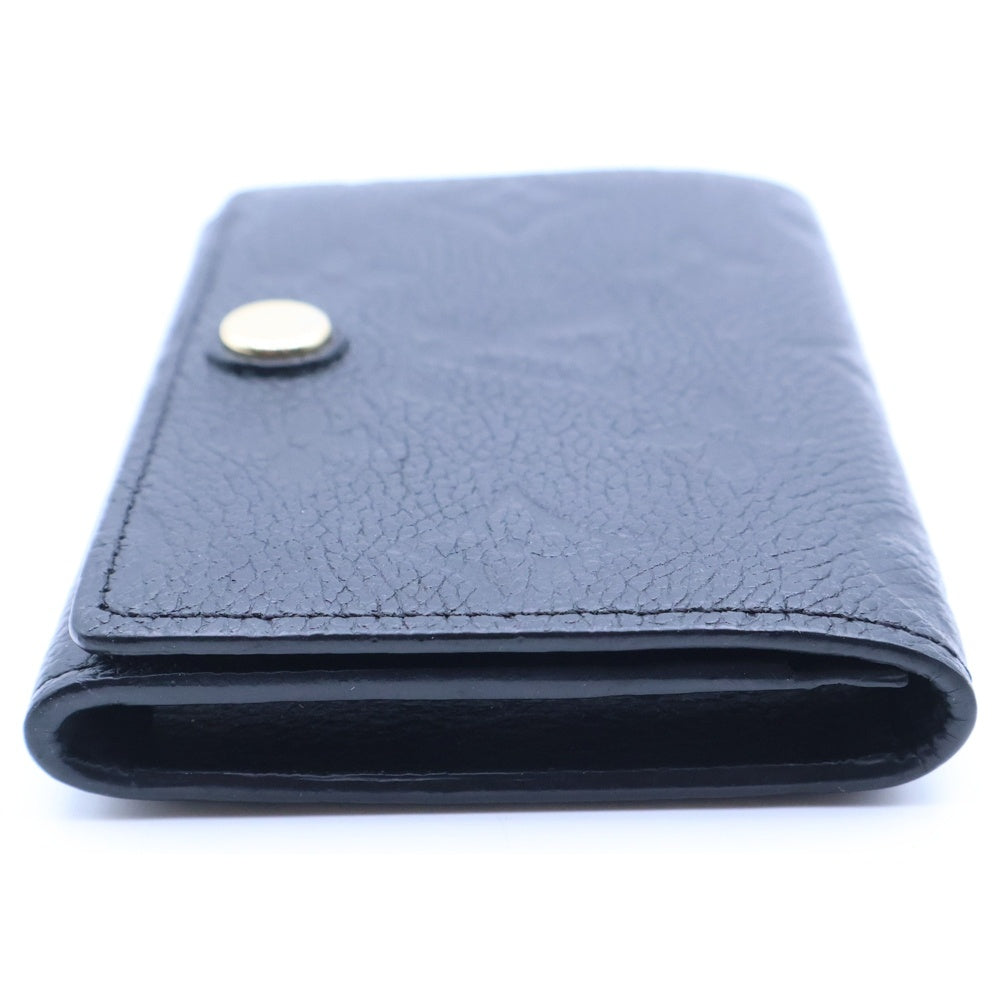 LOUIS VUITTON(ルイヴィトン) アンヴェロップ カルト ドゥ ヴィジット モノグラムアンプラント カードケース ブラック M58456
