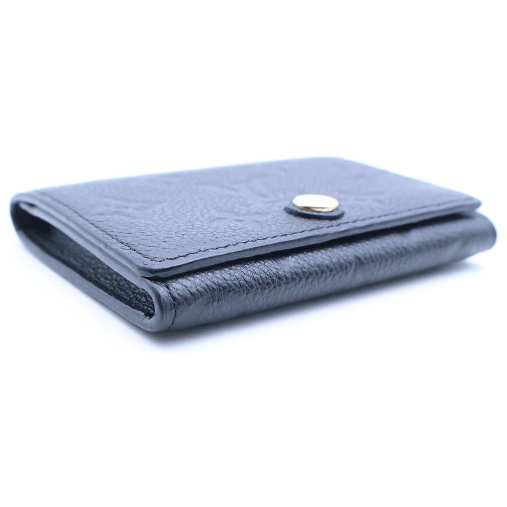 LOUIS VUITTON(ルイヴィトン) アンヴェロップ カルト ドゥ ヴィジット モノグラムアンプラント カードケース ブラック M58456