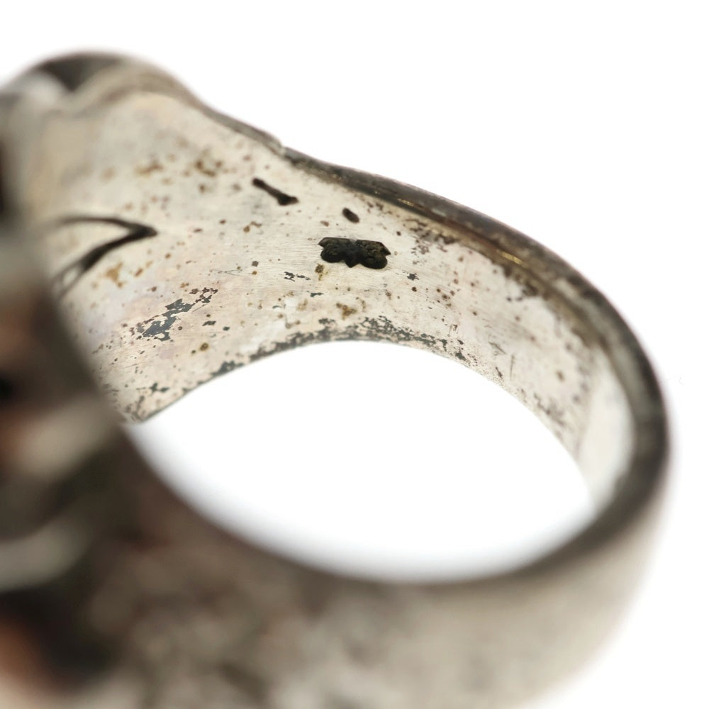 CRAZY PIG(クレイジーピッグ) CATACOMBS SKULLS RING カタコンベ スカルリング シルバー