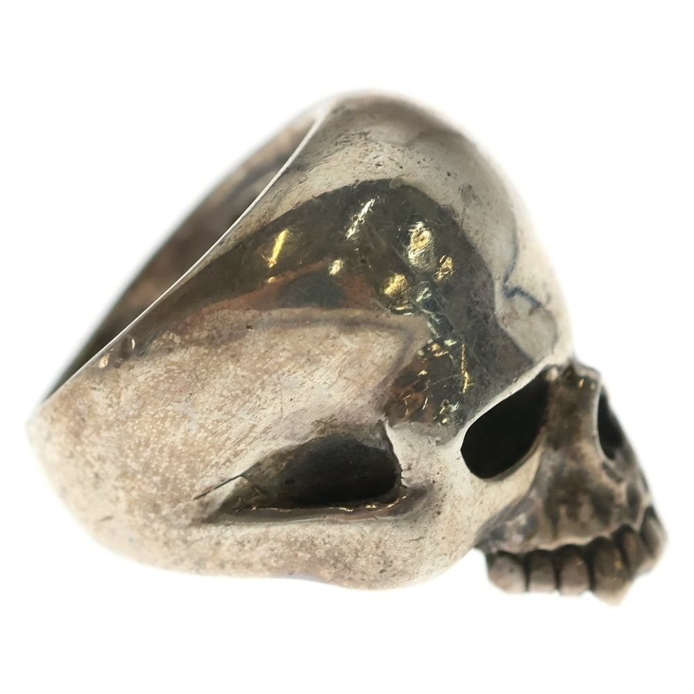 CRAZY PIG(クレイジーピッグ) EVIL SKULL RING ラージ スカルリング シルバー