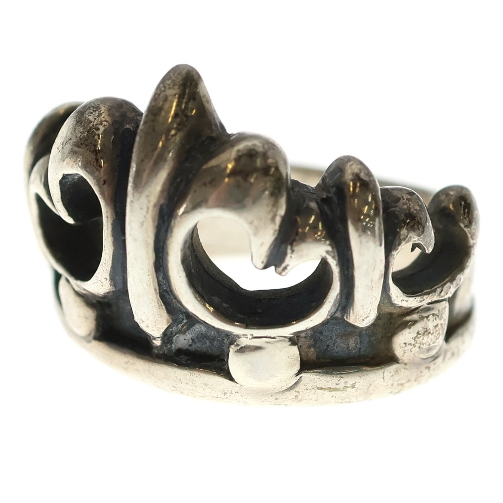 CRAZY PIG(クレイジーピッグ) TUDOR CROWN RING チューダークラウンリング シルバー