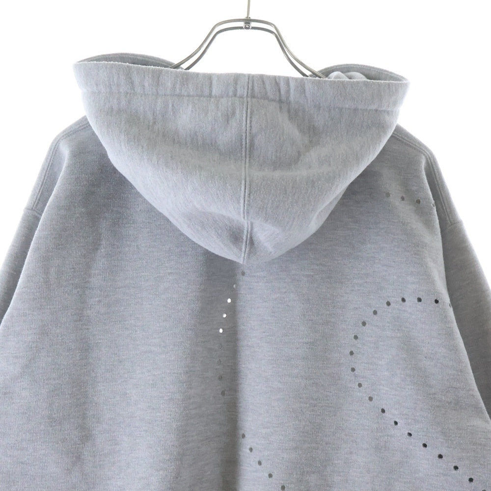SUPREME(シュプリーム) 21SS Laser Cut S Logo Hooded Sweatshirt レーザーカット Sロゴフーデッドスウェットシャツ グレー