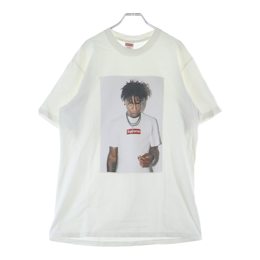 SUPREME(シュプリーム) 23AW NBA Young Boy Tee ヤングボーイ フォトプリント クルーネック 半袖Tシャツ カットソー ホワイト