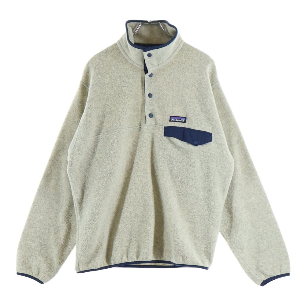 PATAGONIA(パタゴニア) 19SS SYNCHILLA SNAP-T PULLOVER シンチラ スナップT プルオーバー フリース アイボリー 25580 SP19