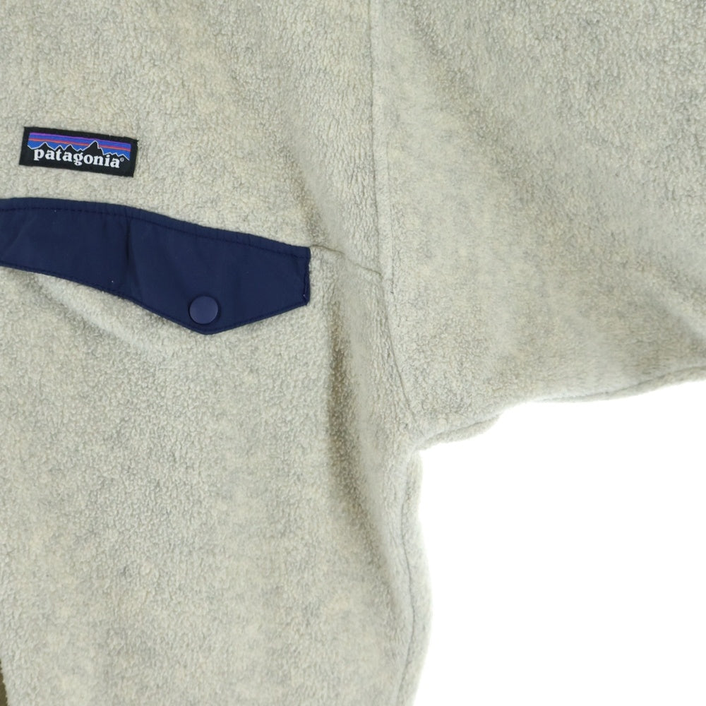 PATAGONIA(パタゴニア) 19SS SYNCHILLA SNAP-T PULLOVER シンチラ スナップT プルオーバー フリース アイボリー 25580 SP19