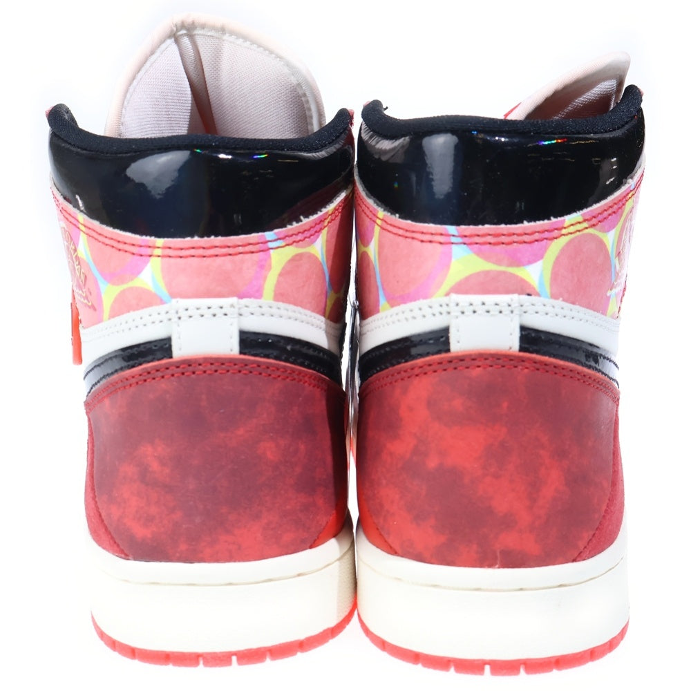 NIKE(ナイキ) AIR JORDAN 1 HIGH OG SP SPIDER-MAN DV1748-601 エアジョーダン1 ハイカットスニーカー オリジナル スパイダーマン レッド US9/27.0cm